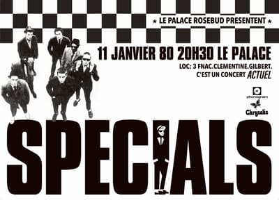 The Specials — French Poster — framed print