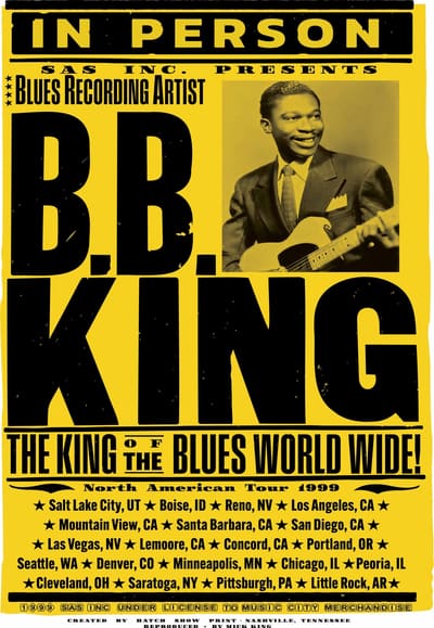 B.B. King — framed print