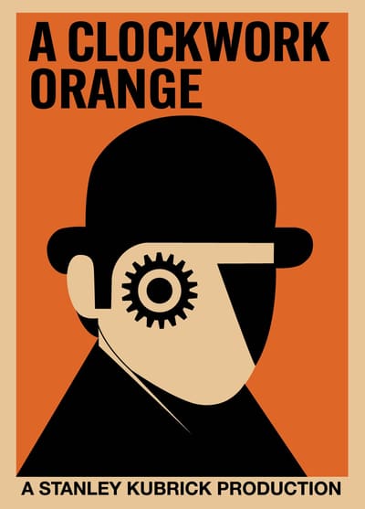 A Clockwork Orange — Film Poster 1 — framed print