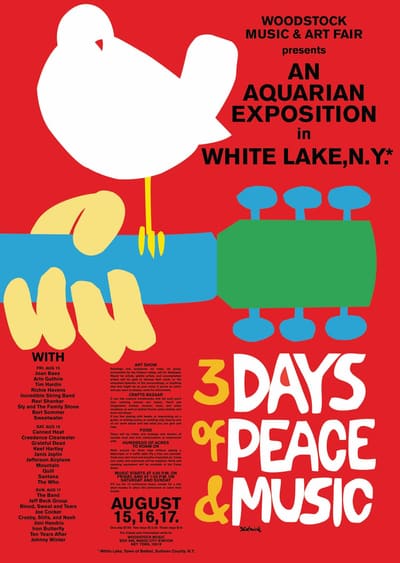 Woodstock — framed print