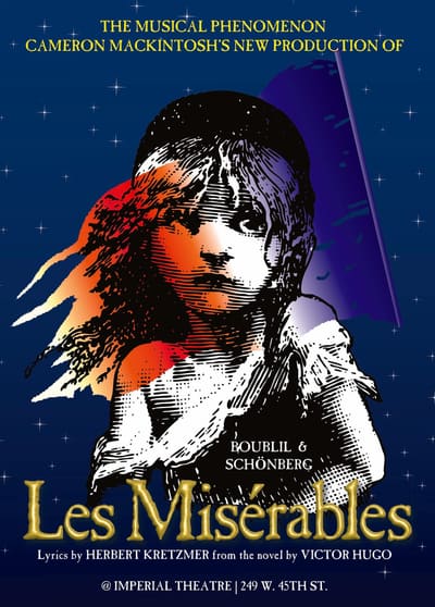 Les Misérables — framed print