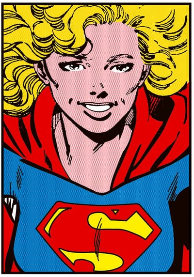 Superwoman — framed print